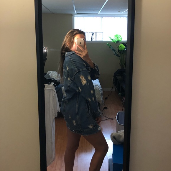Denim Jacket distressed - Picture 2 of 4